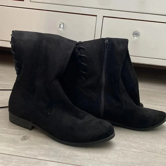 L4L Over The Knee Boots Faux Suede, Size 8.5 - Picture 5 of 5